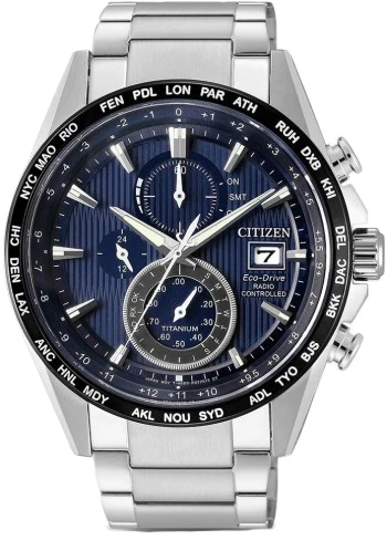 Online Special Blue Dial Super Titanium Bracelet AT8154-58L | CITIZEN